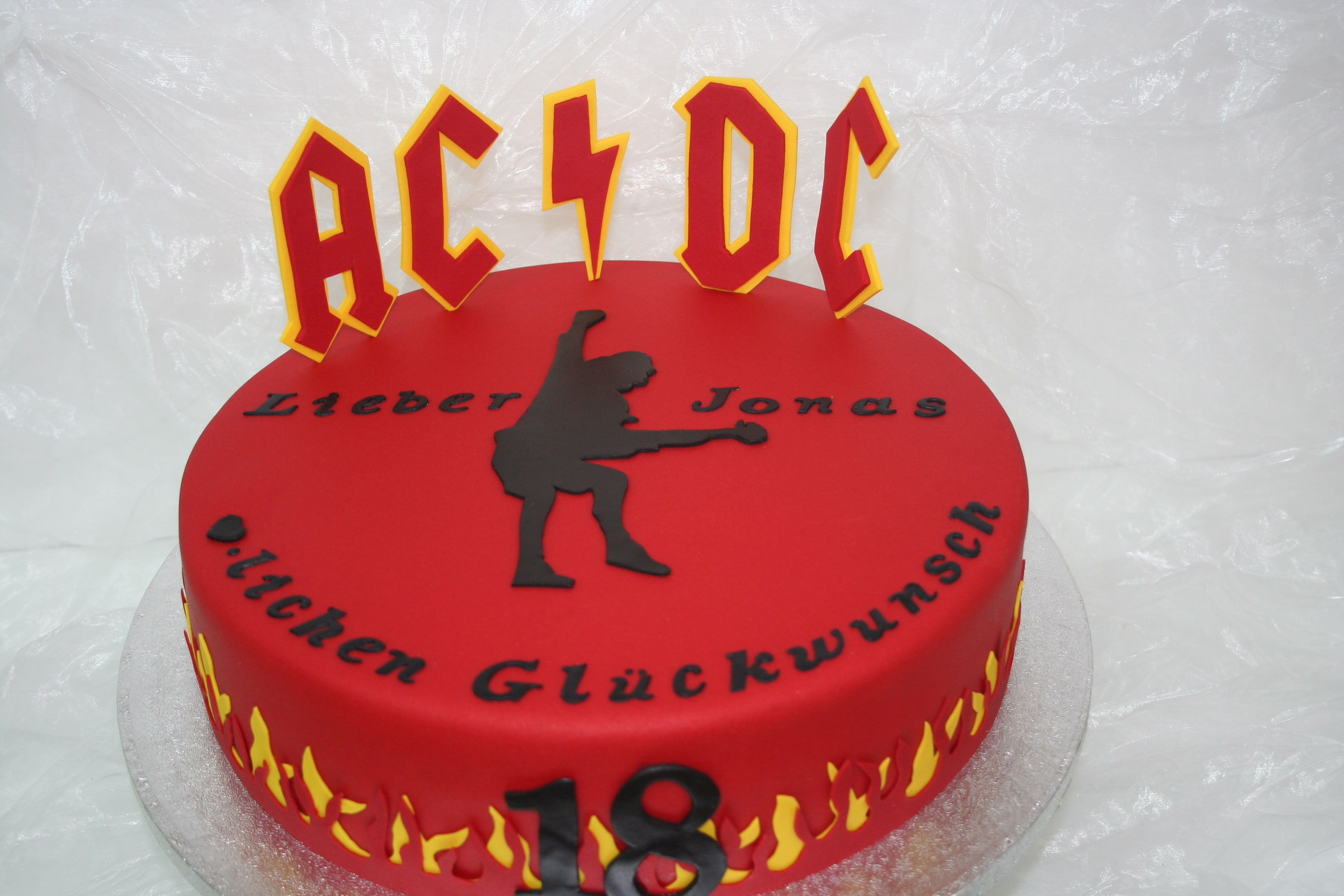 AC/DC Rock-Torte Jonas 18.