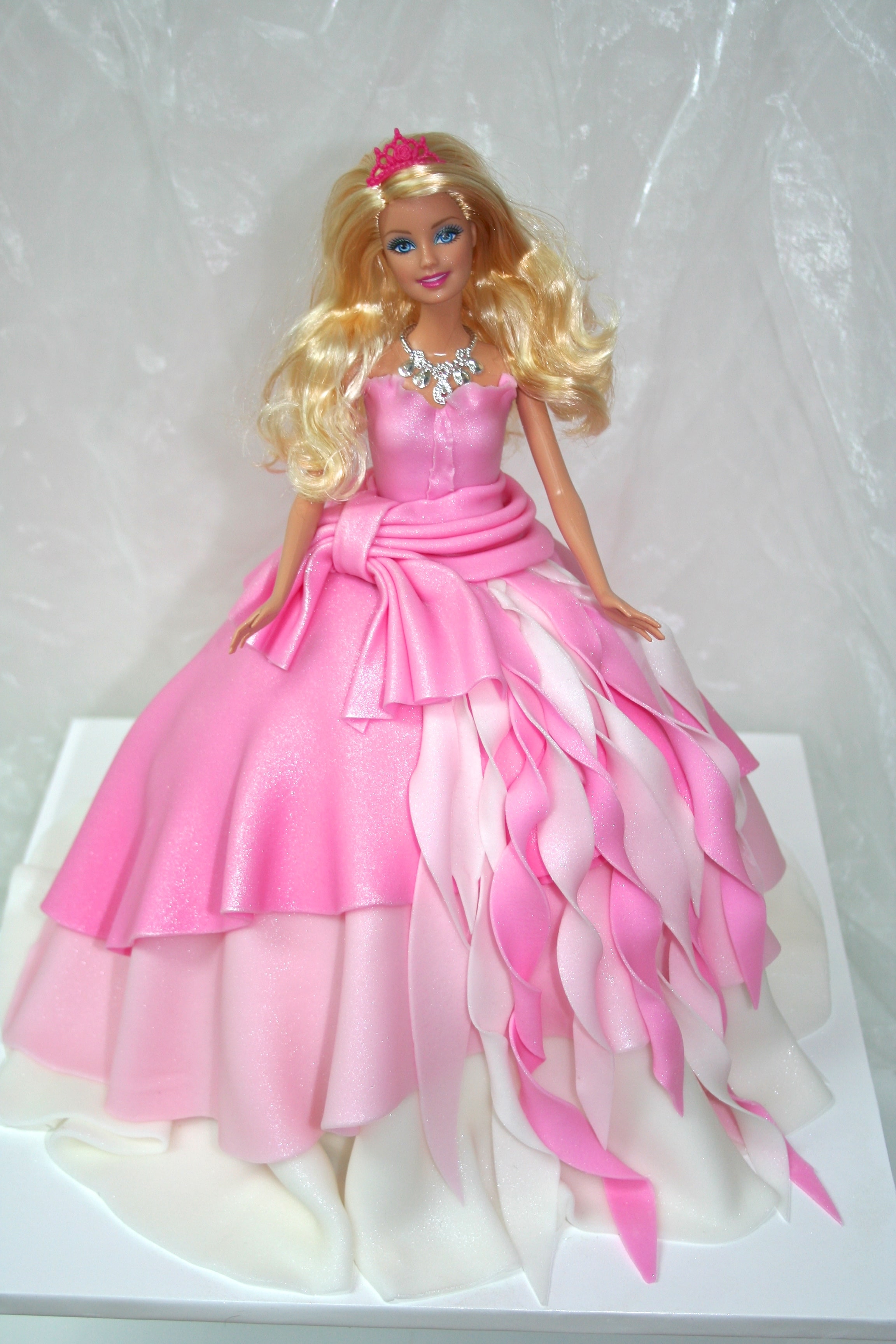 Barbie Prinzessinnen-Kleid Torte
