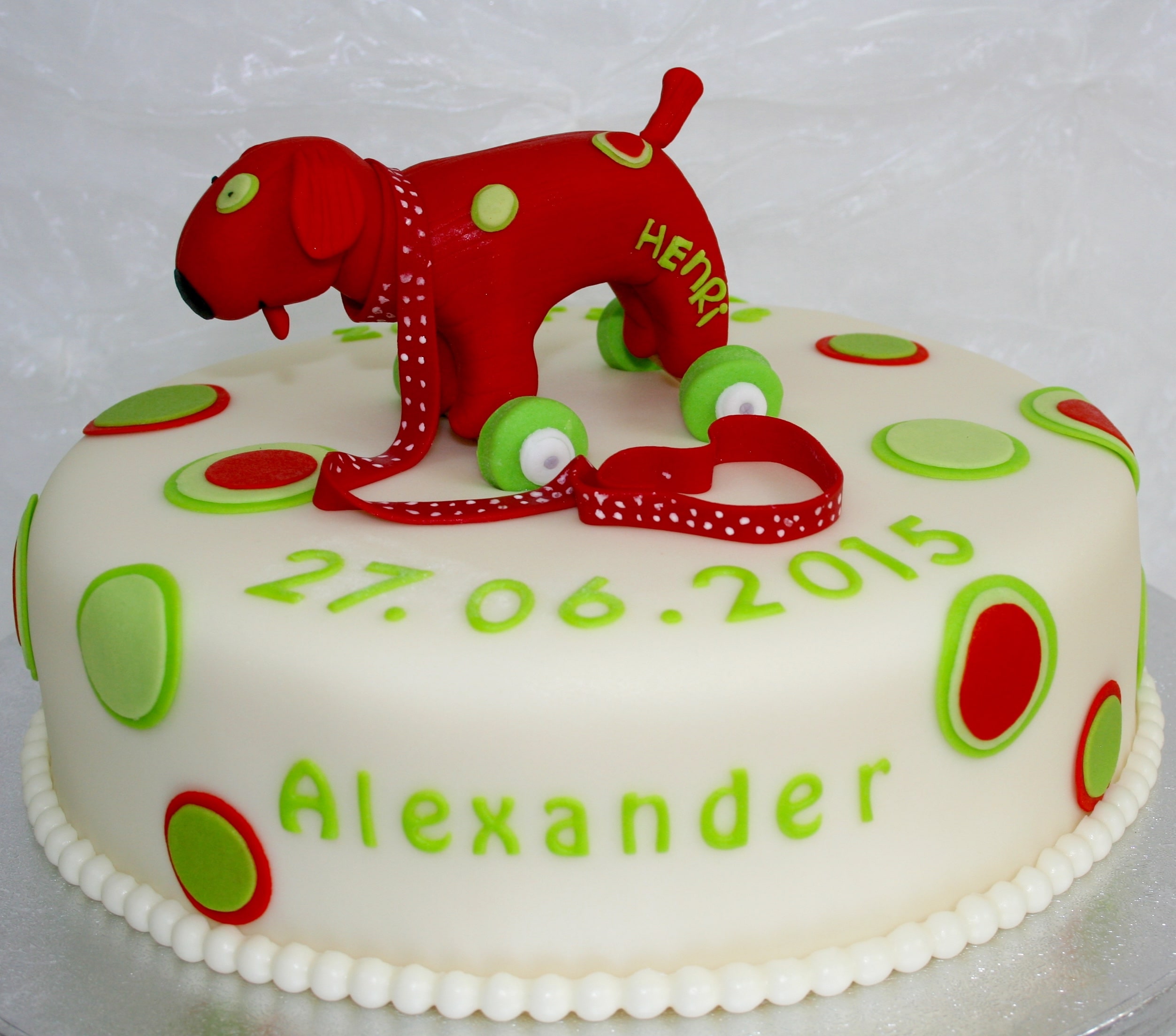 Hunde-Motivtorte Henry