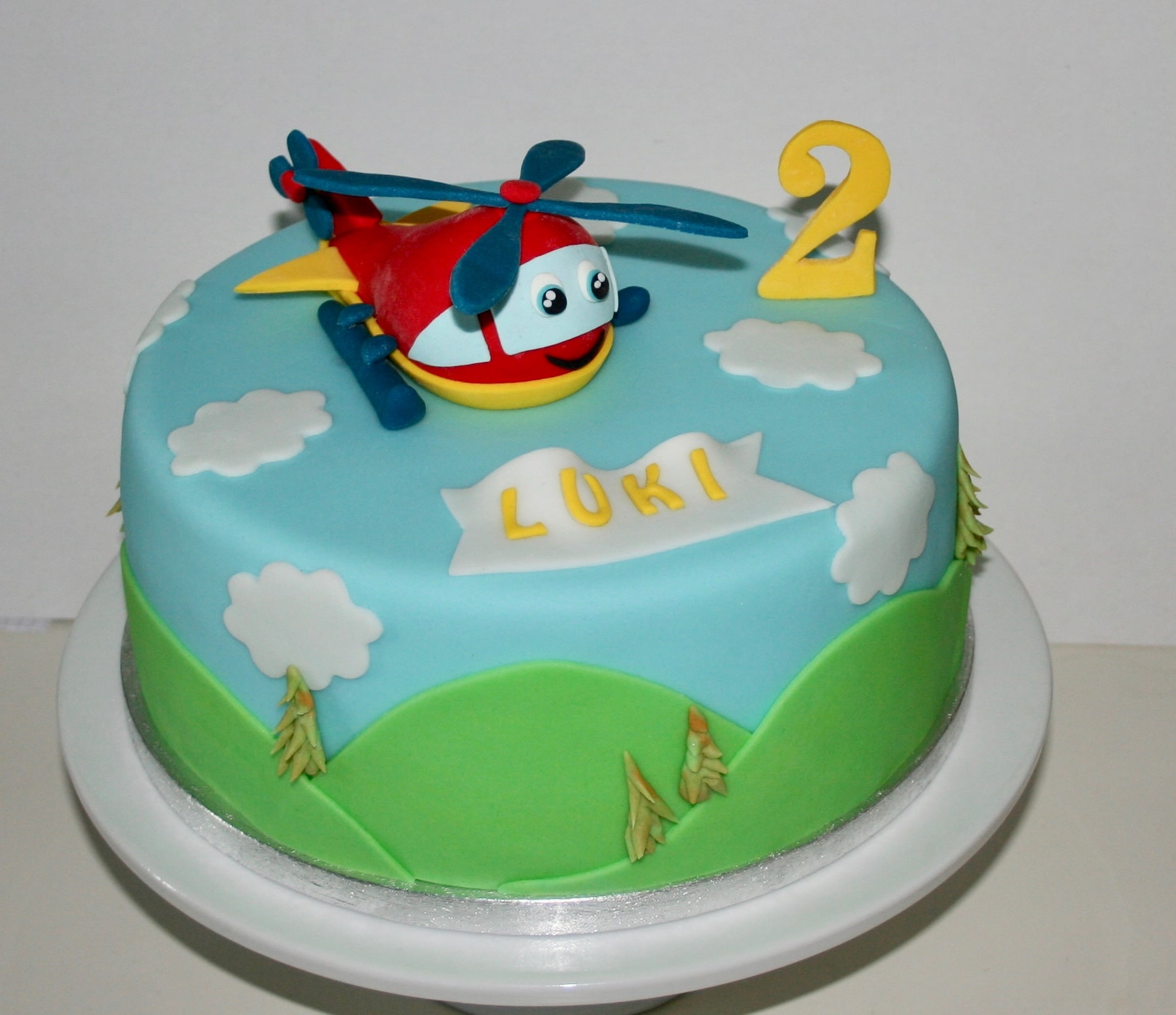 Hubschrauber-Torte Luki