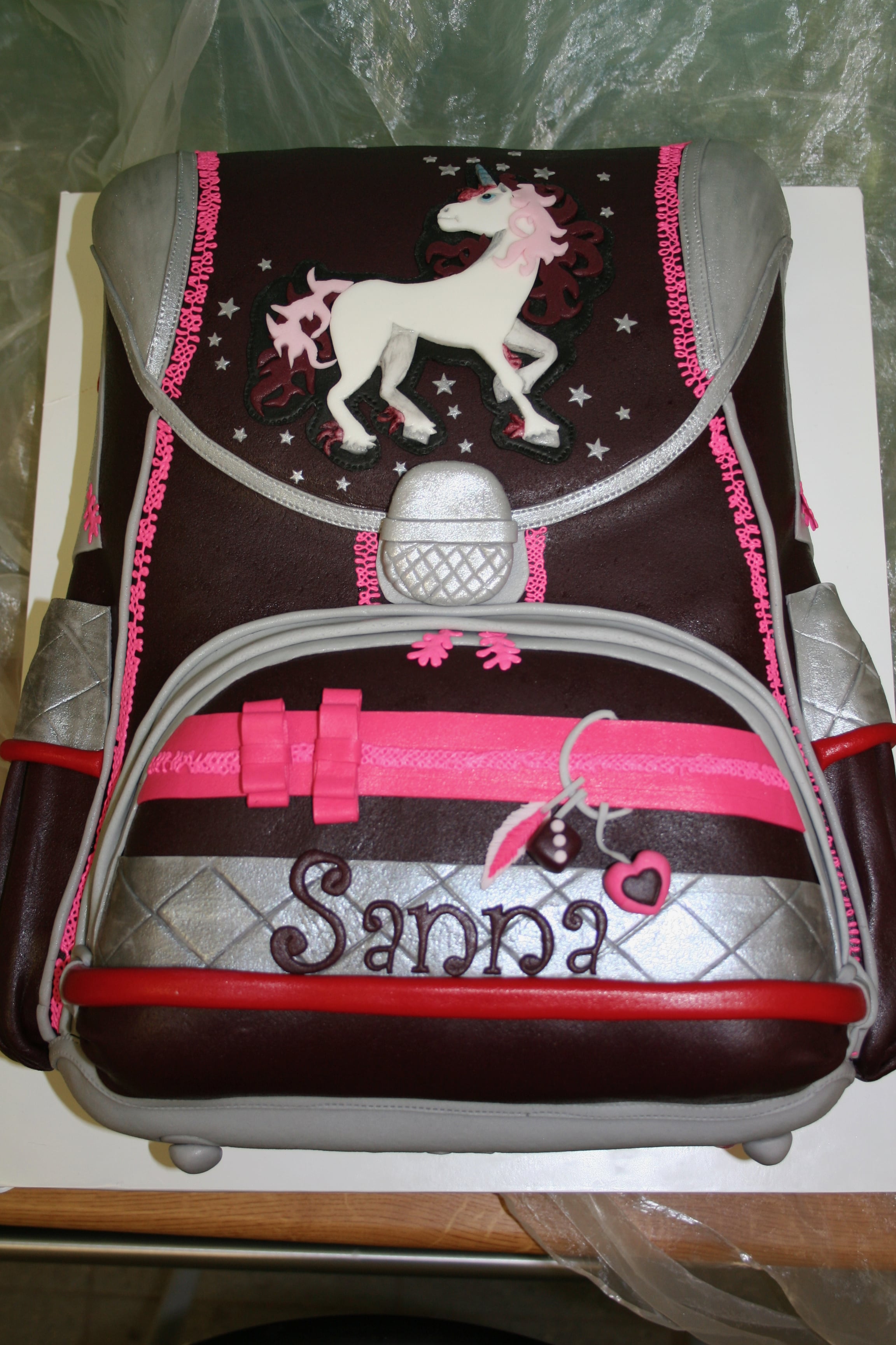 Schulranzen-Torte Sanna